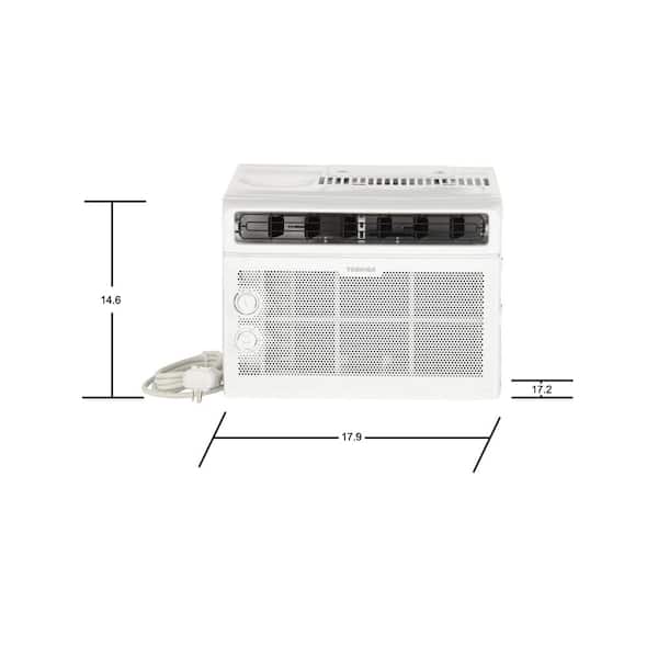 Toshiba 5,000 BTU 115-Volt Window Air 