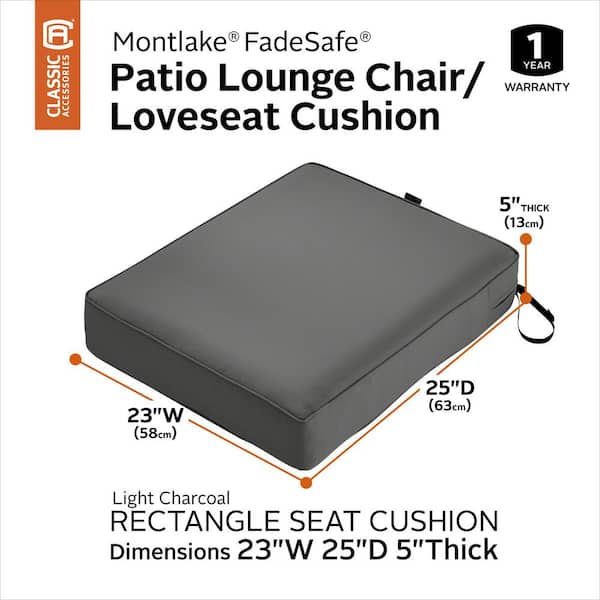 Classic Accessories Montlake 23 in. W x 25 in. D x 5 in. Thick