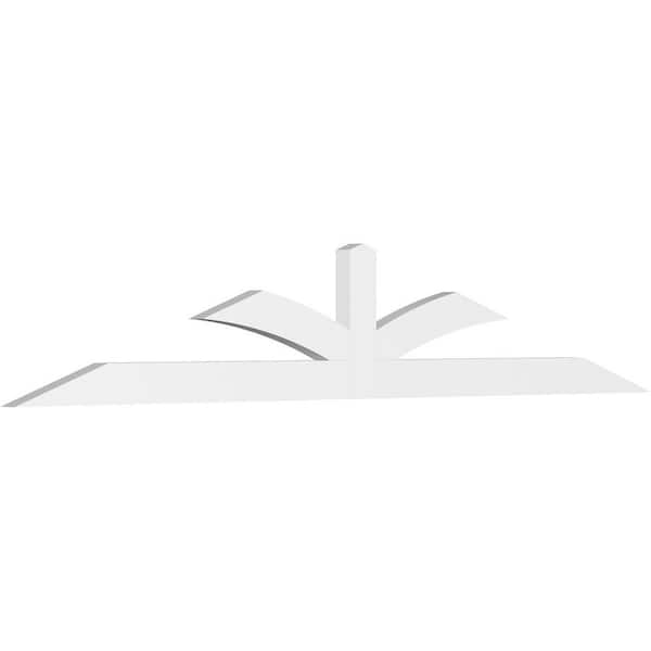 Ekena Millwork Richland 96 in. W x 16 in. H x 2 in. D Signature Polyurethane Bracket