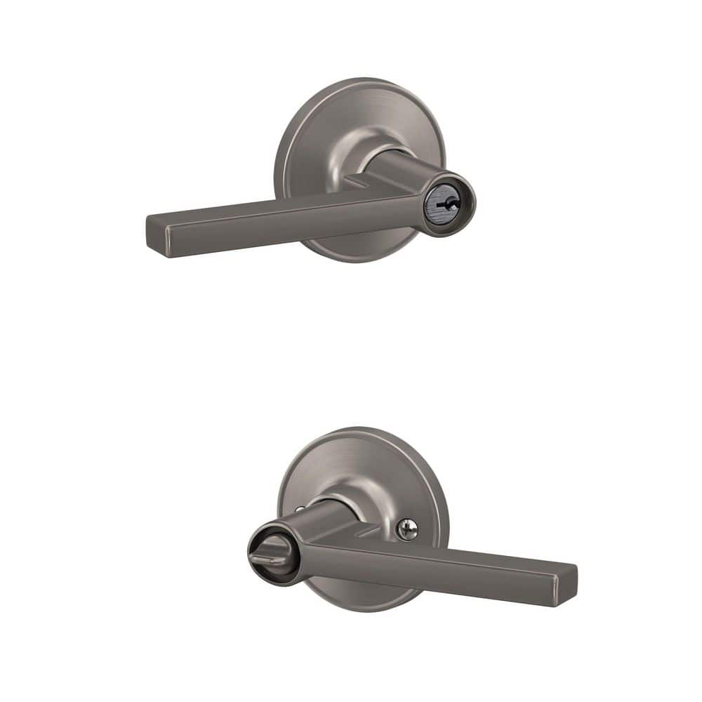 Hendrix Satin Nickel Keyed Entry Door Handle price history on PriceWatchPro