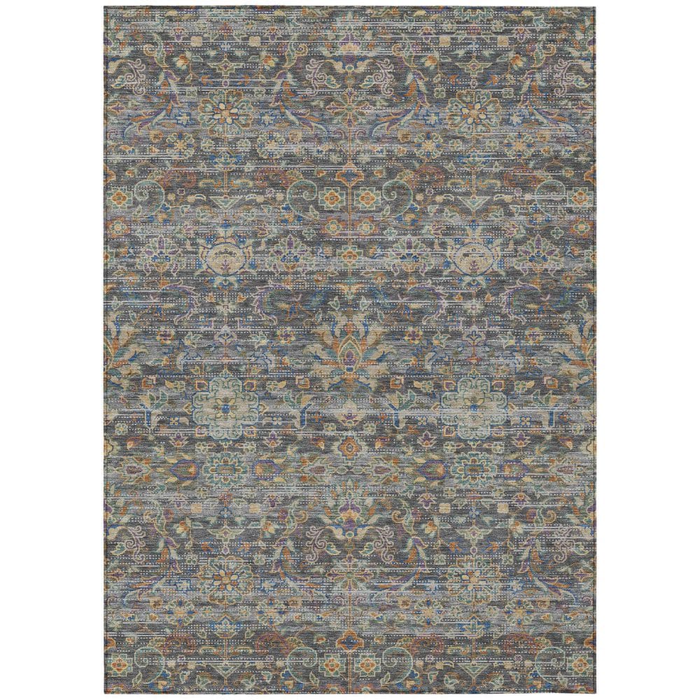 Chantille Machine Washable Indoor/Outdoor Abstract ACN2485 Gray 8 ft. x 10 ft. Area Rug price history on PriceWatchPro