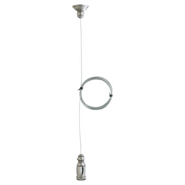 Generation Lighting Ambiance Antique Brushed Nickel Traditional Track Lighting with Rail Cable Support
