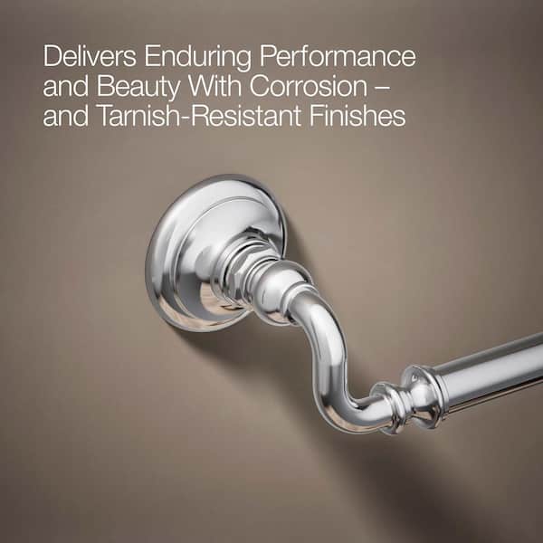 KOHLER Artifacts 18 in. Towel Bar in Polished Chrome K-72567-CP