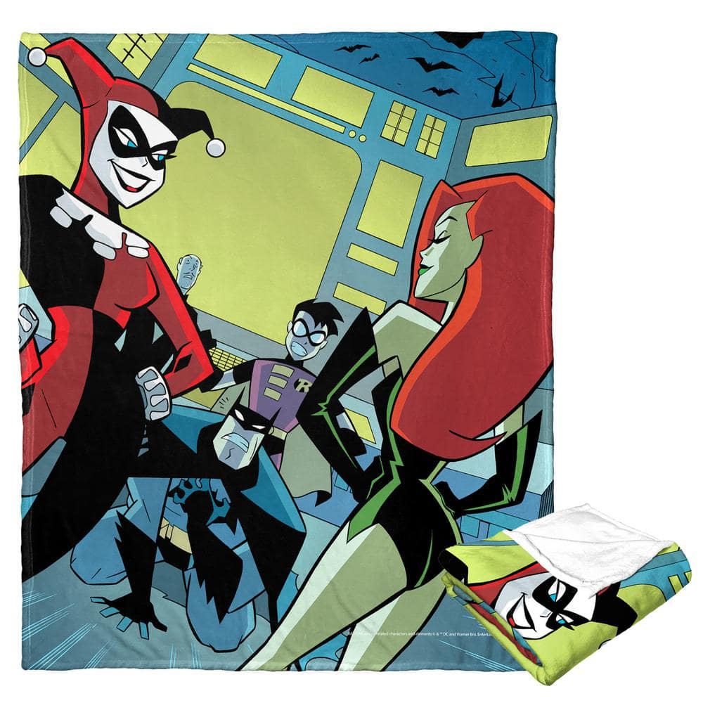 Throw Dc THE NORTHWEST GROUP DC Comics Batman Silk Touch Multi-Colored Throw ...