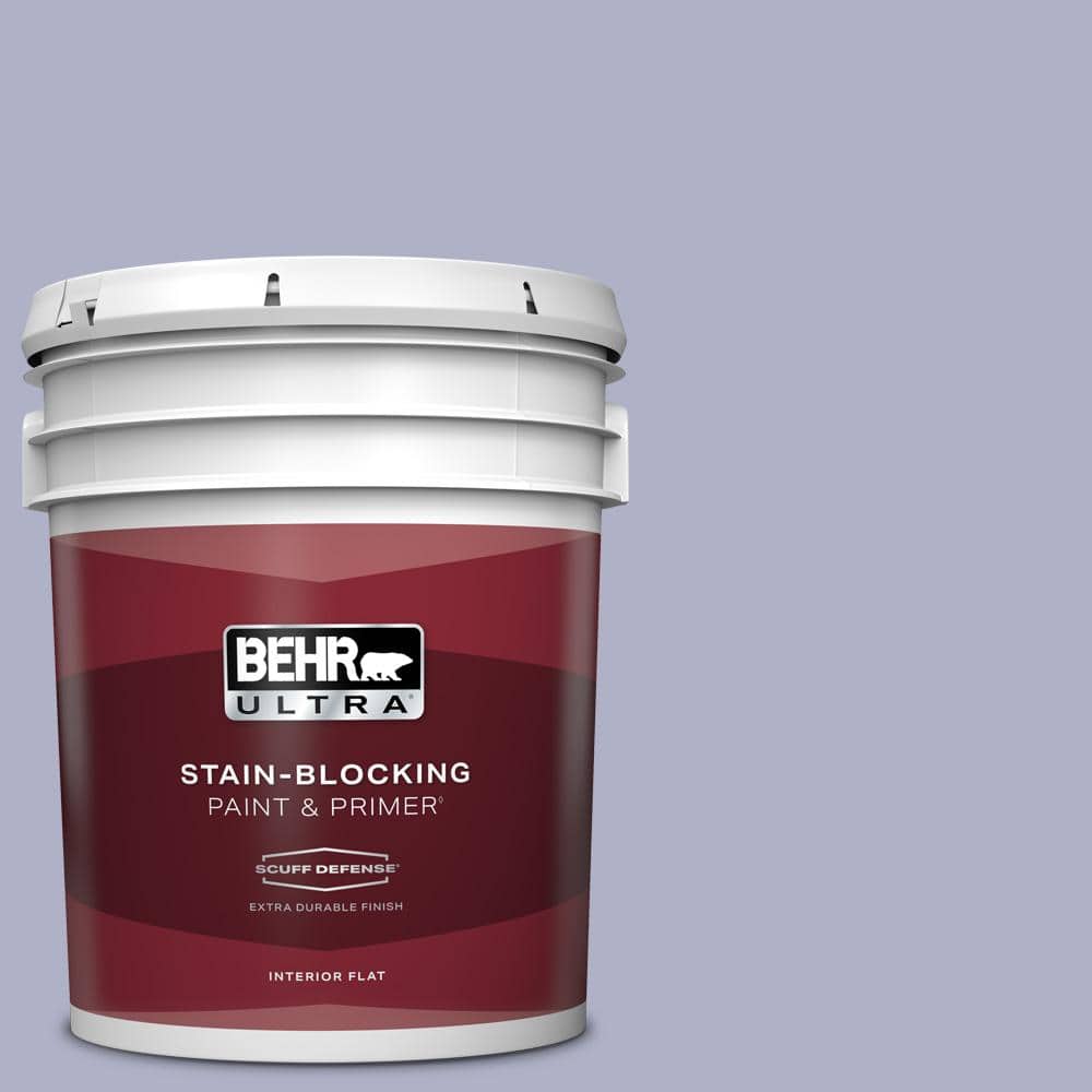BEHR ULTRA 5 gal. S5603 Noble Purple Extra Durable Flat Interior