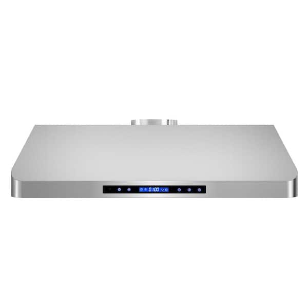 COS-QB75, 30″ Under Cabinet Stainless Steel Range Hood with Push Button  Controls