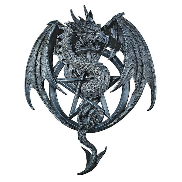 Design Toscano The Dragons Pentacle Novelty Wall Sculpture