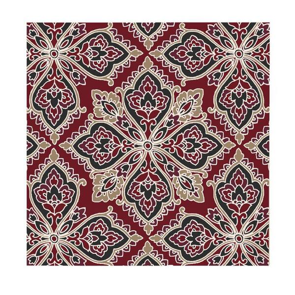 Arden Fleming Allover Chili Fabric By The Yard-DISCONTINUED