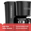 BLACK DECKER 4 in 1 5 Cup Black Drip Coffee Maker CM0700B The