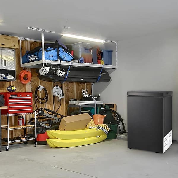 20.67 in. W 2.8 cu. ft. Manual Defrost Garage Ready Chest Freezer with Adjustable Temperature Controls in Black