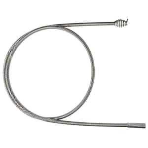 The Plumber's Choice 15 ft. Drum Auger Steel Plumbing Drain Snake with Drain  Cleaning Cable SU3247 - The Home Depot