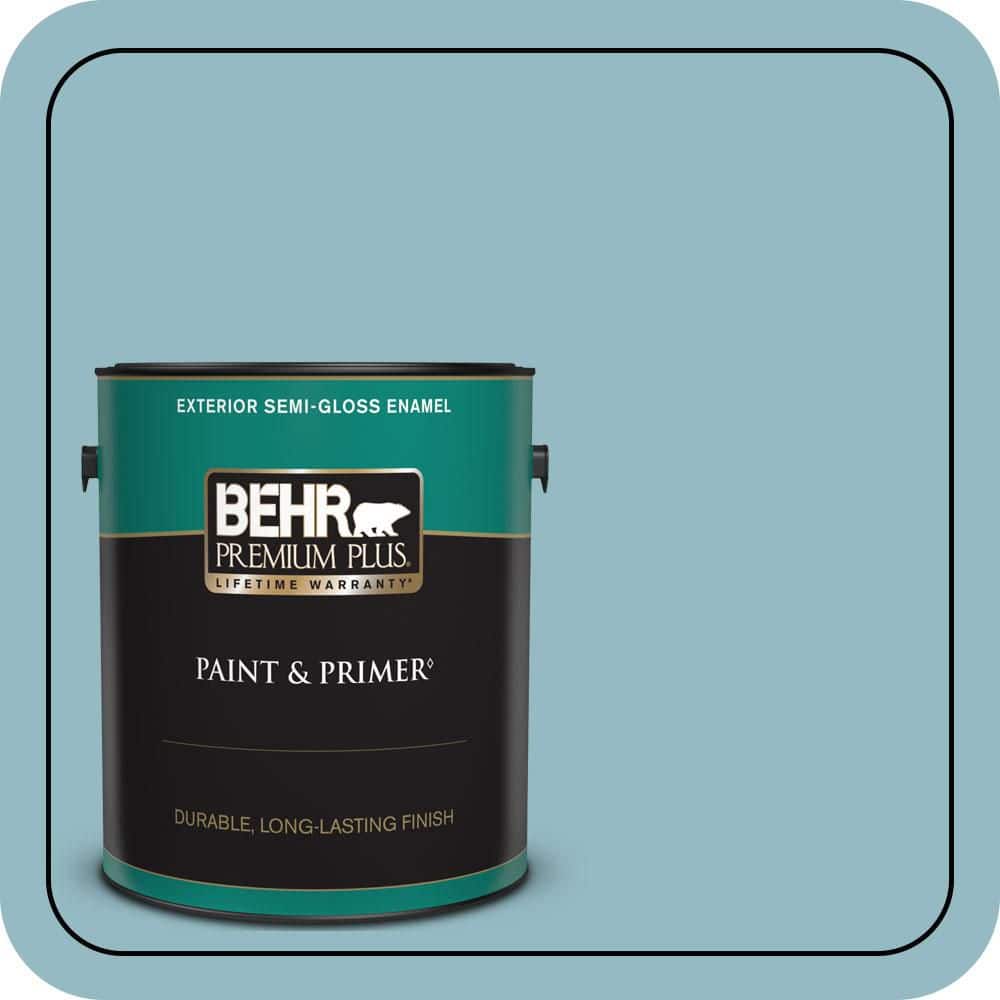 1 gal. #T18-13 Casual Day Semi-Gloss Enamel Exterior Paint & Primer price history on PriceWatchPro
