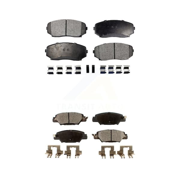 TEC Front Rear Ceramic Brake Pads Kit For 2019-2022 Mazda CX-5 Turbocharged KTC-100563