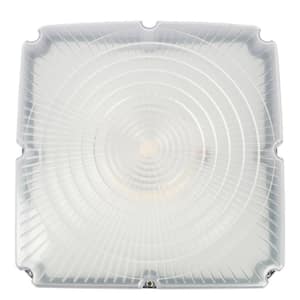 70/100/150- Watt Equivalent Integrated LED White IP-65 Rated Canopy Light, 3000/4000/5000K