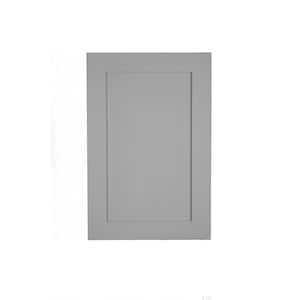 Fieldstone Shaker Style Frameless 15.5 in. W x 23.5 in. H Primed Gray Wood Recessed Medicine Cabinet without Mirror