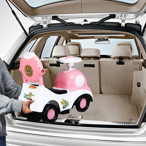 pink car stroller