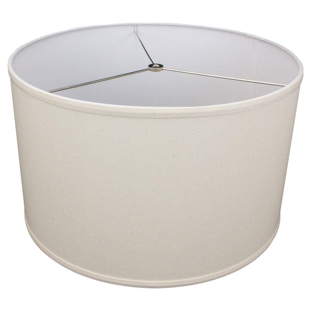 Details about   Natural Beige Sand Textured Woven Drum Lampshade Mirror Gold Metallic Lining 