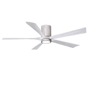 Irene-5HLK 60 in. Integrated LED Indoor/Outdoor Barnwood Tone Ceiling Fan with Remote and Wall Control Included
