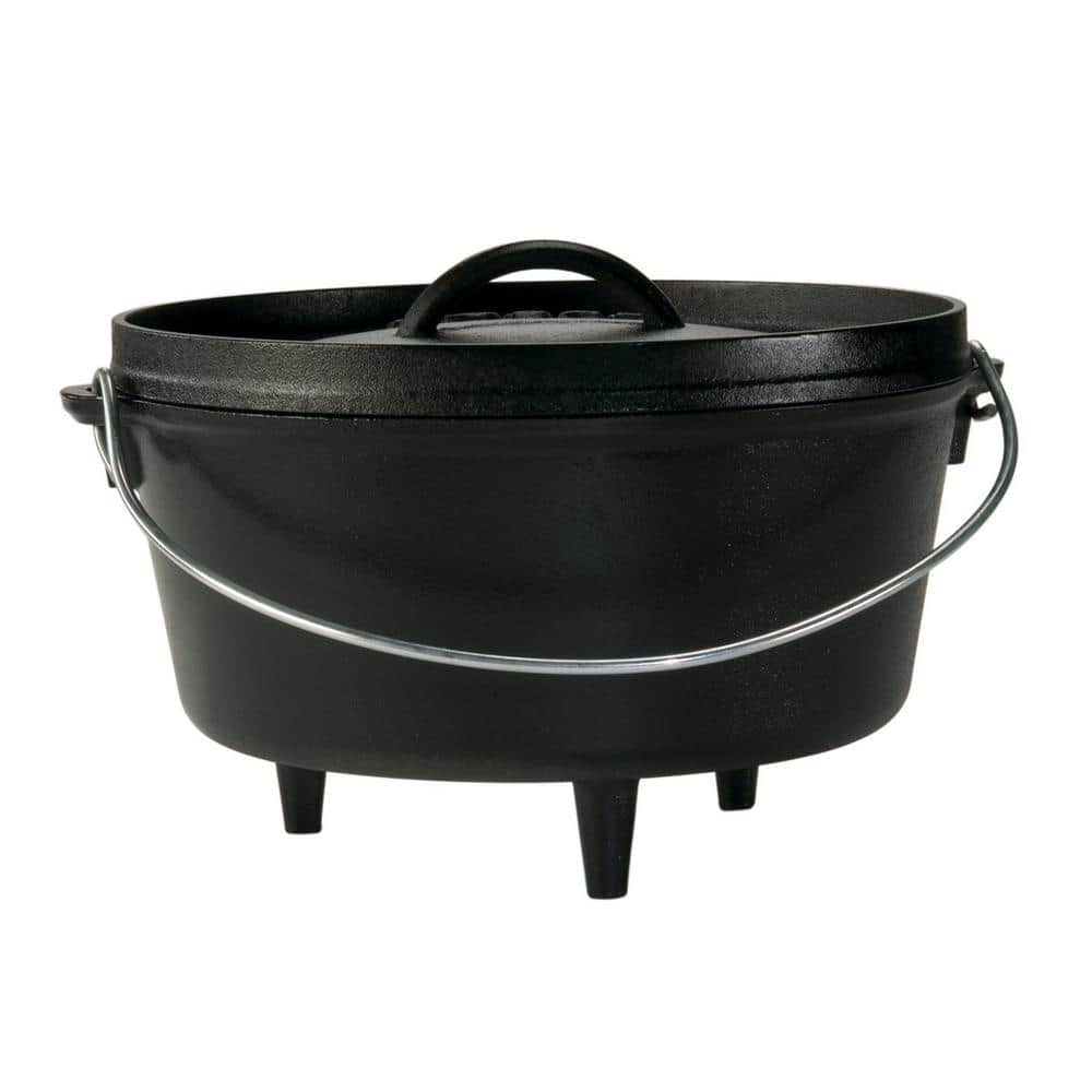 UPC 075536381107 product image for 5 Qt. Cast Iron Deep Dutch Oven with Lid and Bail Handle | upcitemdb.com