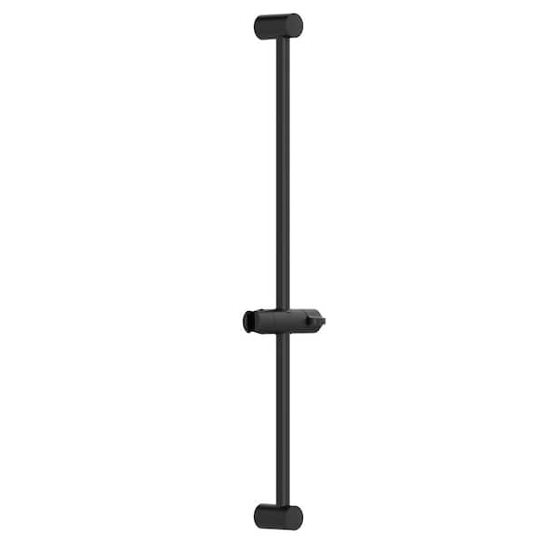 American Standard 30 in. Sliding Shower Bar in Matte Black