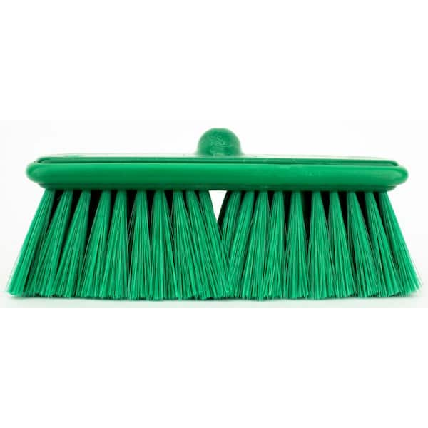 CFS Brands Sparta 9.5 in. Green Nylex Flo-Thru Flagged Brush (12-Pack)  40050EC09 - The Home Depot