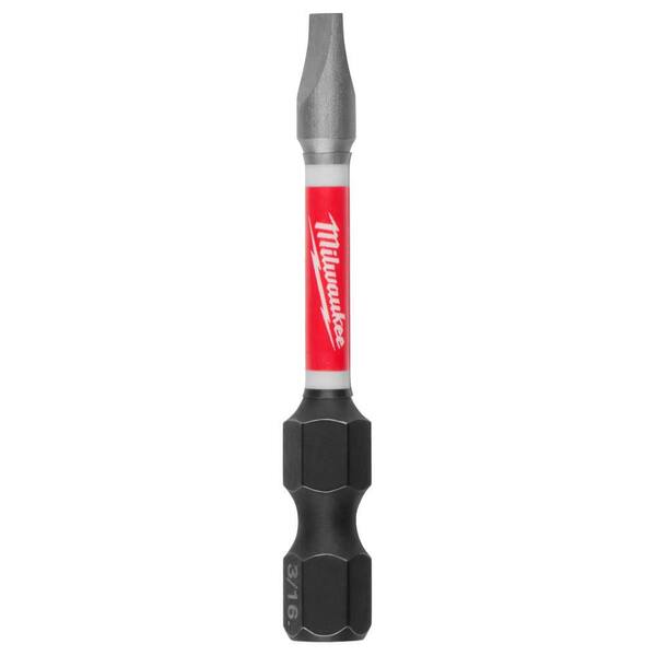 Milwaukee SHOCKWAVE Impact Duty 2 in. x 3/16 in. SL#8 Slotted