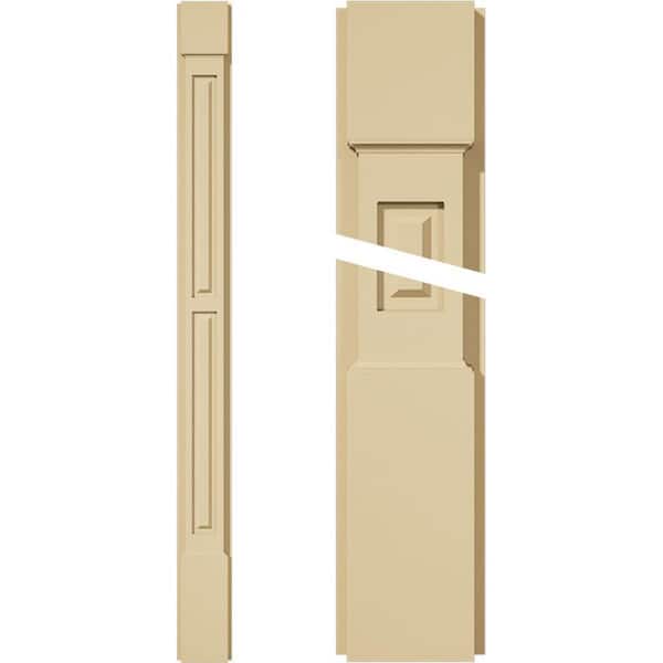Ekena Millwork 2 in. D x 5 in. W x 60 in. L Primed Polyurethane Pilaster 1-Pack