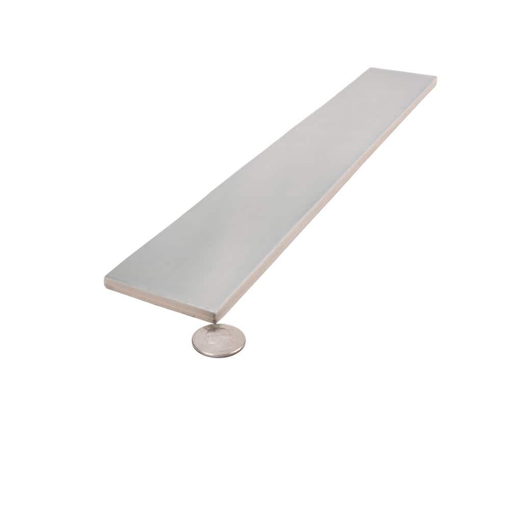 Gray Glossy Ceramic Subway Tile for Walls and Floors