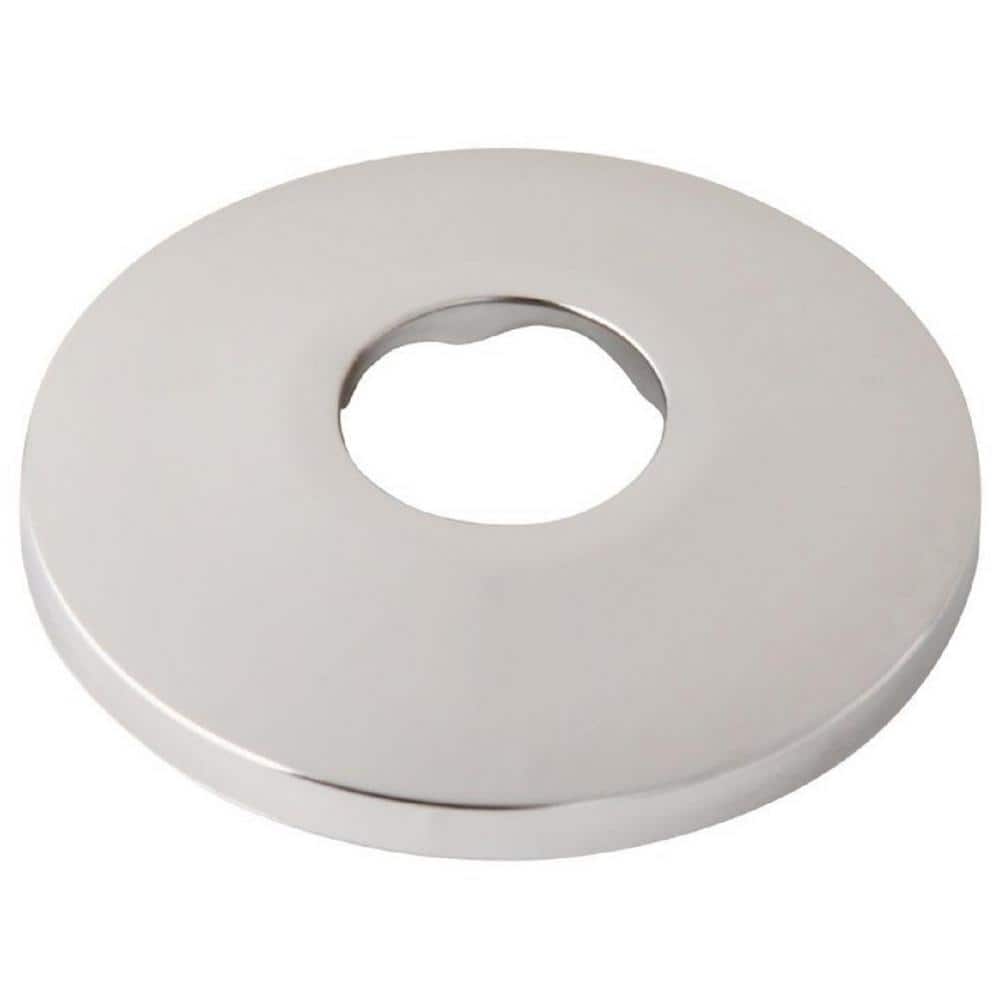 Oatey 1/2 in. Escutcheon Plate Iron Pipe Size Flange in ChromePlated