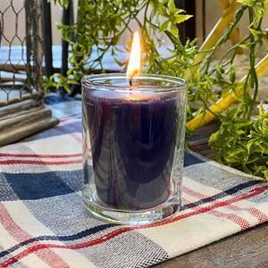Candele Votivi Root Japanese Cedarwood - 18 Pezzi, Cera D'Api Naturale, 20 Ore