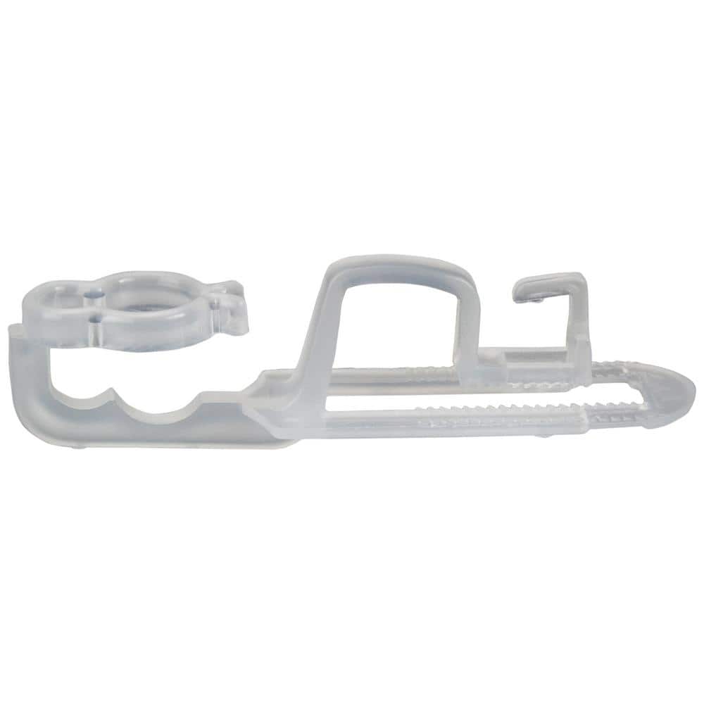 26ct Clear Plastic Universal Gutter and Shingle Light Clips