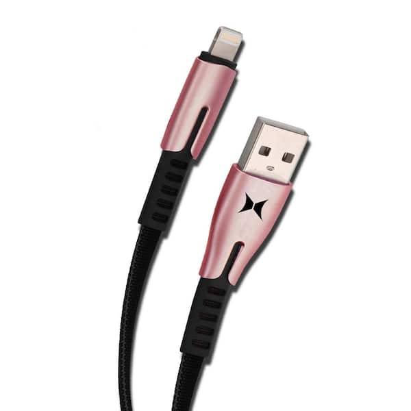 Xtreme Cables 10 ft. Lightning Mfi Cable in Rose Gold