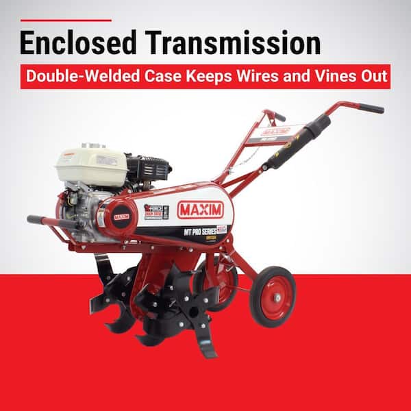 Maxim 26 in. 163cc Gas Mid Tine Tiller with Honda GX160 RMT55H.MAX