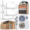Ramsond 48000 BTU 4-Ton 5-Wall Mount Ductless Mini Split Air ...