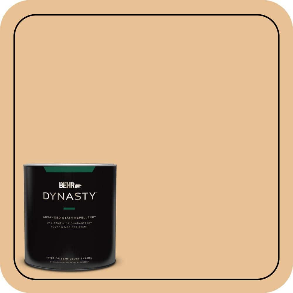 1 qt. #M250-3 Apple Turnover Semi-Gloss Enamel Interior Stain-Blocking Paint and Primer price history on PriceWatchPro