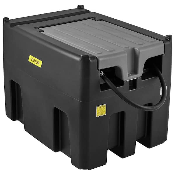 VEVOR Portable Diesel Tank, 116 Gal. Capacity and 10 GPM Flow Rate ...