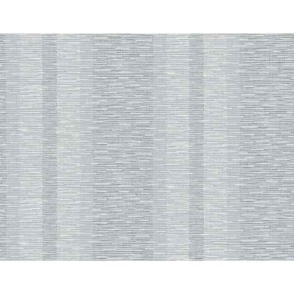 A-Street Prints Pezula Slate Texture Stripe Slate Wallpaper Sample