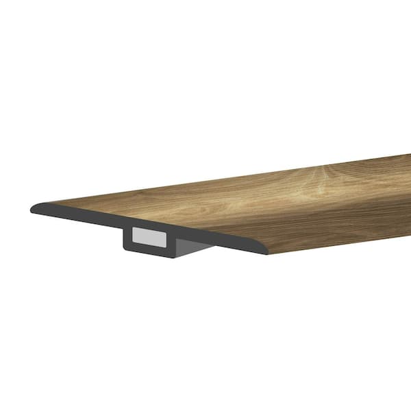 Lucida Surfaces GlueCore Greywood 1-3/4 in. W x 47-1/4 in. L x 0.27 in. T Vinyl T-Molding