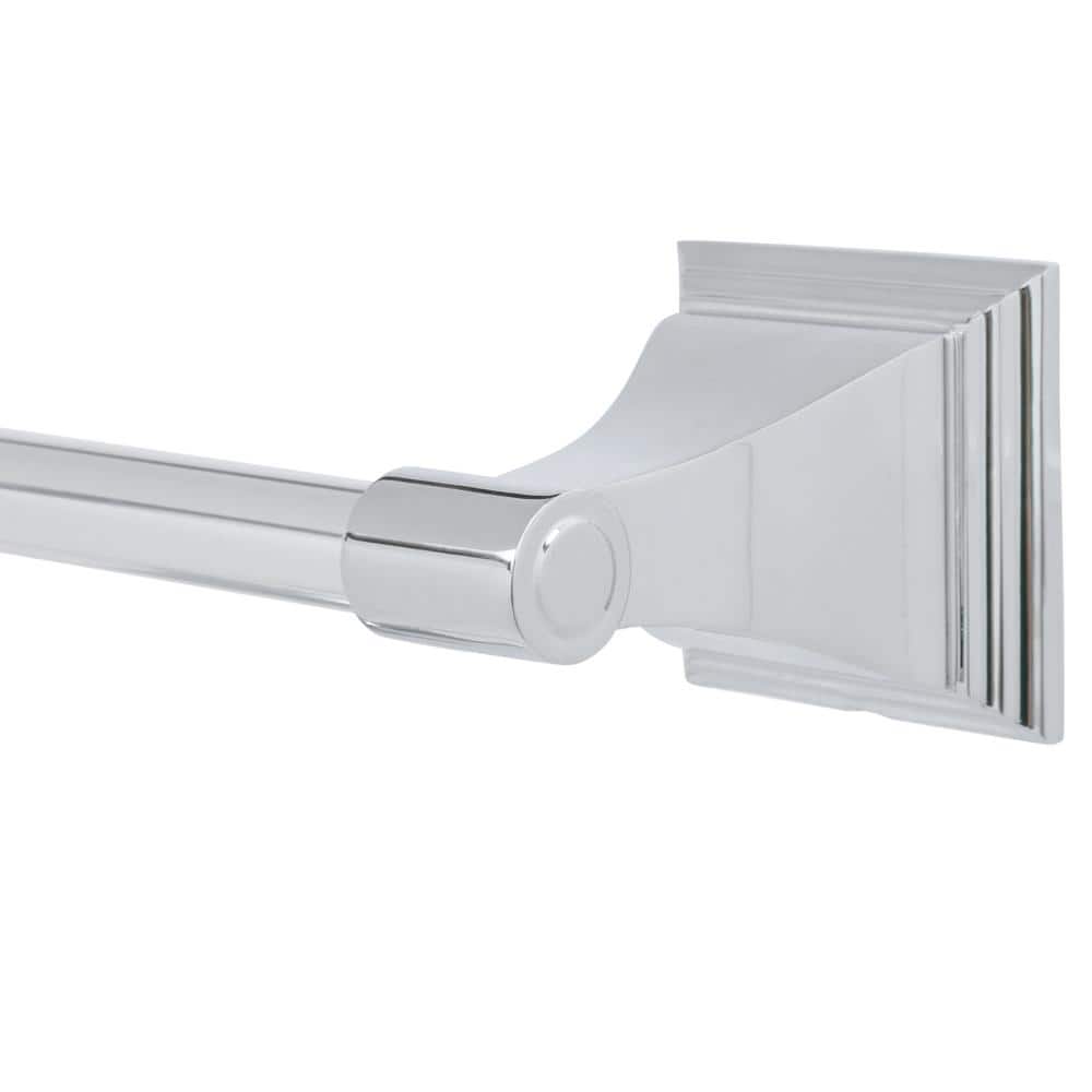 Leonard Chrome 4-Piece Bathroom Hardware Set