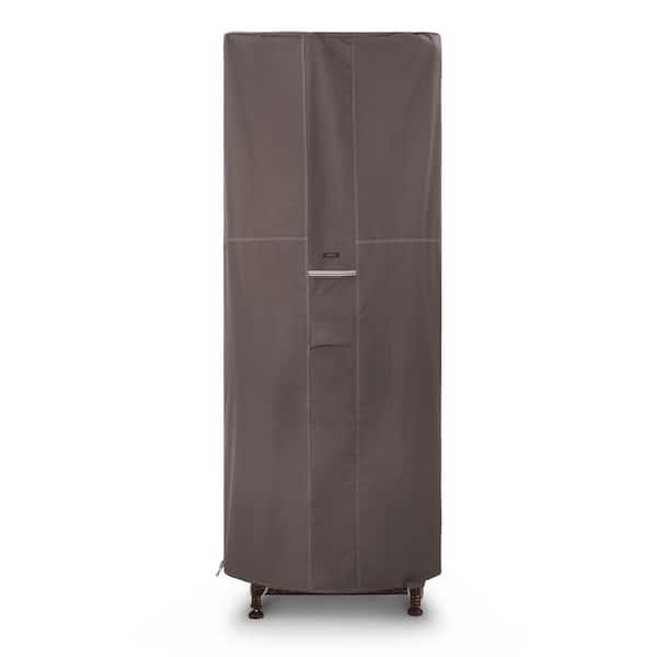 Classic Accessories Ravenna 32 in. Dia x 84 in. H Water-Resistant Round Stand-Up Patio Heater with Table Cover