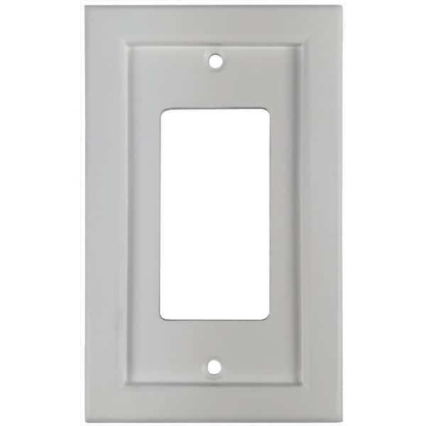 Woodmore 1-Gang White GFCI/Decorative/Rocker BMC Compound Wall Plate