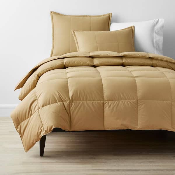 The Company Store Lacrosse LoftAIRE Extra Warmth Butterscotch Full Down Alternative Comforter