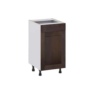 Lincoln Chestnut Solid Wood Assembled 18 in. W x 34.5 in. H x 21 in. D Vanity Base Cabinet with 1 Drawer