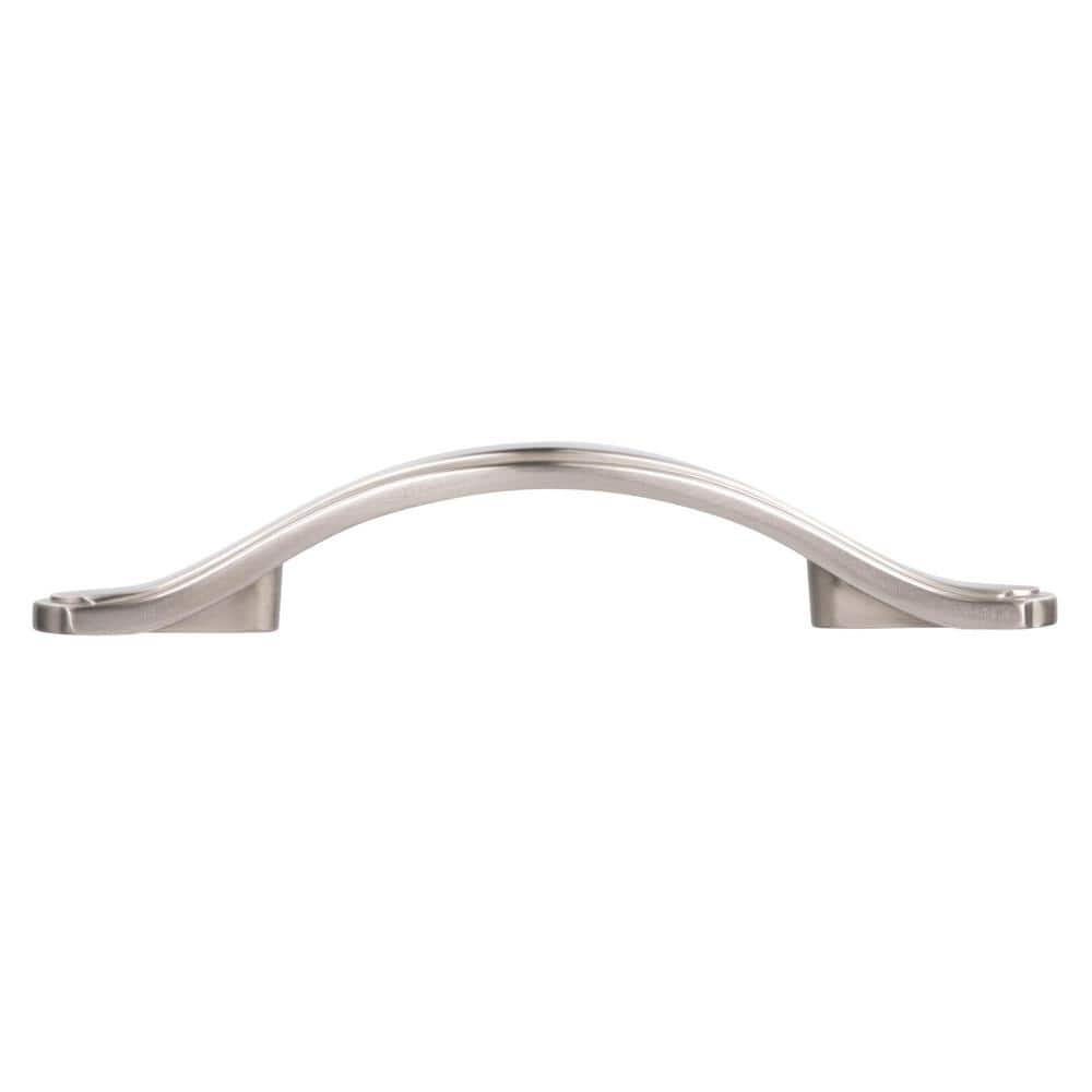 Satin Nickel 3-Inch Traditional Cabinet Pull Bar