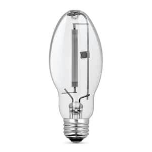 100-Watt ED17 Shape Clear High Pressure Sodium E26 Medium Base HID Light Bulb (1-Bulb)