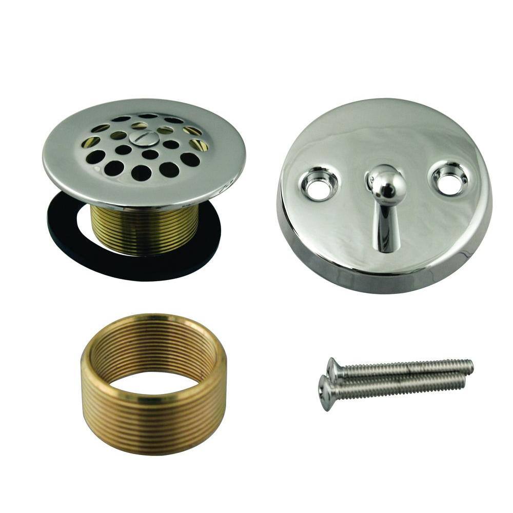 Westbrass Universal Trip Lever Tub Waste Trim Kit, Polished Nickel D92K