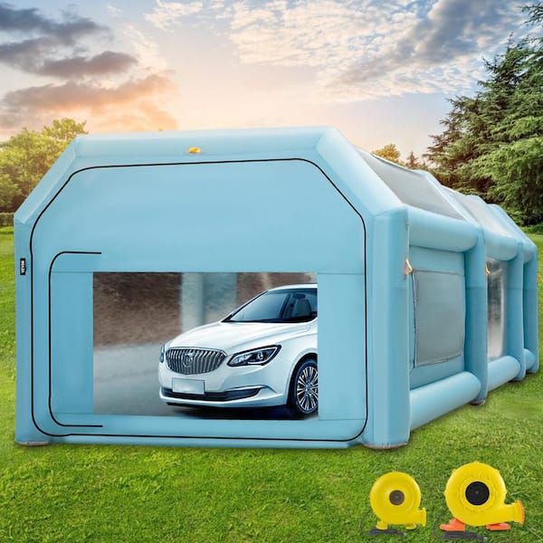 Removable cheap tent used inflatable paint booth spray tent for car  maintaining