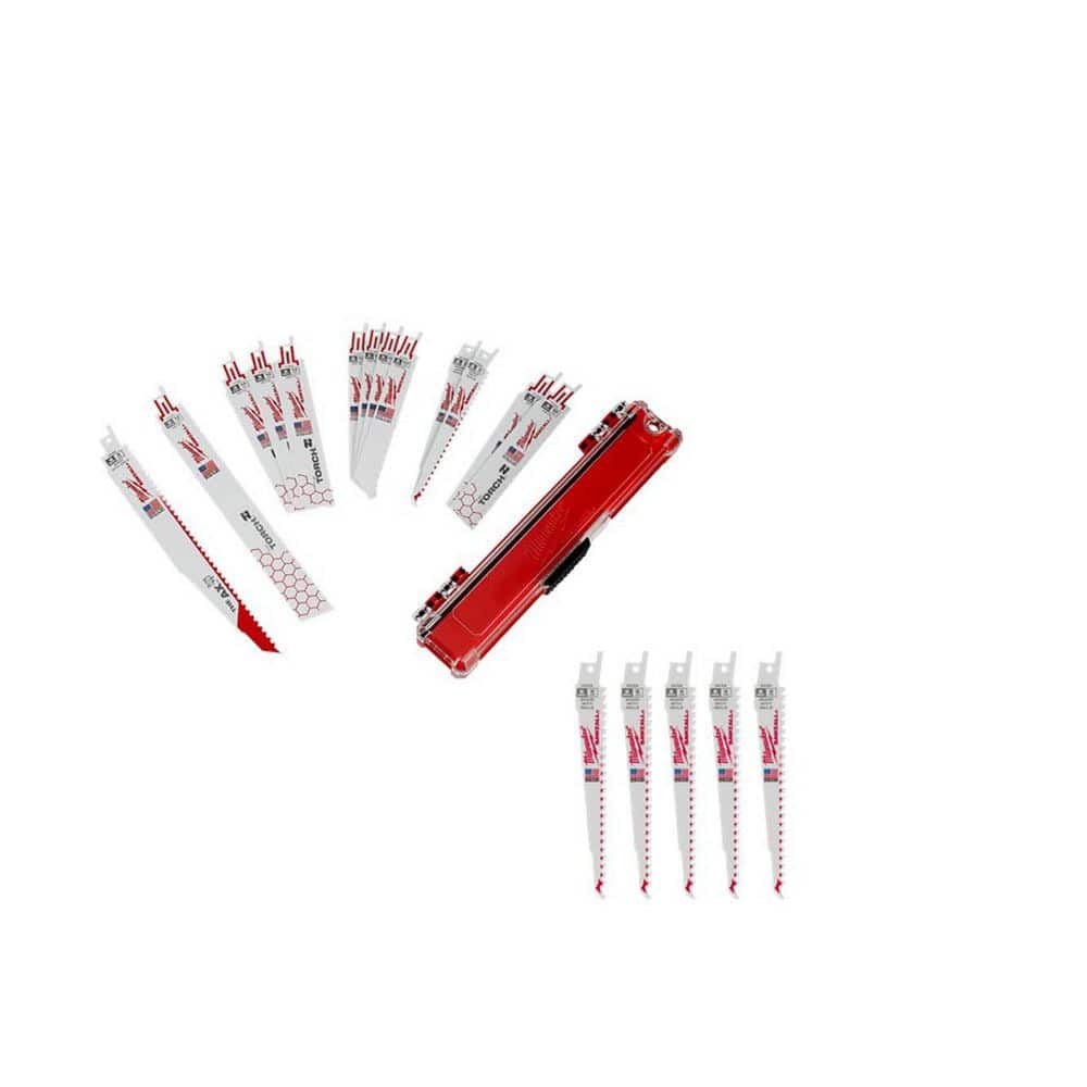 SAWZALL Demo Nail-Embedded Wood & Metal Cutting BiMetal Recip Saw Blade Set (13 PC) w/ 5 additional Wood Cutting Blades price history on PriceWatchPro