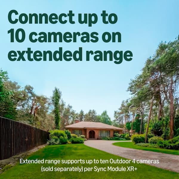 Blink Outdoor XR+ 2-Camera (Newest Model) Battery Operated System