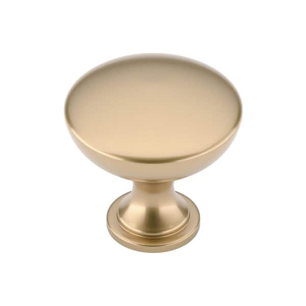 Copperfield Collection 1-3/16 in. (30 mm) Classic Champagne Bronze Round Cabinet Knob